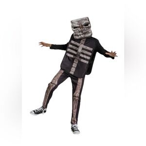 Disguise Minecraft Movie Skeleton child costume. NWT small 6/7(mb)
